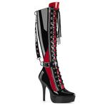 Zwart rode pleaser laklaarzen, Kleding | Dames, Ophalen of Verzenden, Nieuw, Zwart, Sneakers of Gympen