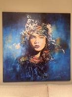 Dibond 150/150 cm Mysterious Woman Martje Waals ALU ART, Ophalen, Gebruikt, 125 cm of meer, Schilderij