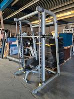 Technogym multipower smith machine met adjustable bench, Ophalen, Gebruikt, Benen, Fitnessbank