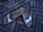 GRATIS VERZENDEN ZILVEREN MADRID BIRKENSTOCK SLIPPERS 42, Kleding | Dames, Schoenen, Slippers, Overige kleuren, Verzenden, Zo goed als nieuw