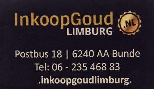 INKOOP GOUD Limburg Roermond Maastricht Venlo Sittard Vaals, Postzegels en Munten, Edelmetalen en Baren, Goud, Ophalen