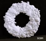 Zeemeermin krans van wit keramiek (biscuit), Ophalen of Verzenden, Nieuw
