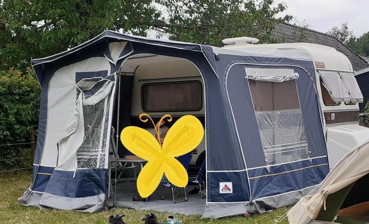 Dorema voortent maat 4 omloopmaat 725 750 biod eriba, Caravans en Kamperen, Tenten, Zo goed als nieuw, Ophalen