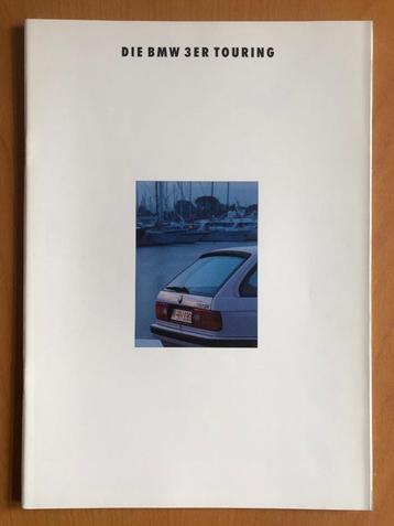 Folder BMW 3-serie touring (E30) in het Duits