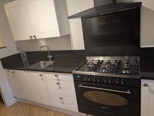 DUBBELWANDIGE LANDELIJKE KEUKEN, Huis en Inrichting, Keuken | Complete keukens, Zo goed als nieuw, Enkelwandige keuken, Wit, Graniet of Steen