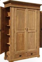 Teakhouten Jagerskast, Ophalen, Gebruikt, 100 tot 150 cm, Teakhout