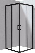 Douchecabine 80x90 cm zwart / Antikalk Nano Coating / Nieuw, Ophalen, Nieuw