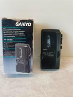 Sanyo M-5699 Microcassette Recorder, Audio, Tv en Foto, Walkmans, Discmans en Minidiscspelers, Ophalen of Verzenden, Minidisc-recorder