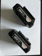 2 Bosch accu’s 18 volt 1,5 Ah, Ophalen of Verzenden, Zo goed als nieuw