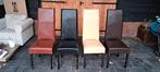 Te koop 4 eetkamerstoelen, Huis en Inrichting, Ophalen, Gebruikt, Overige kleuren, Vier