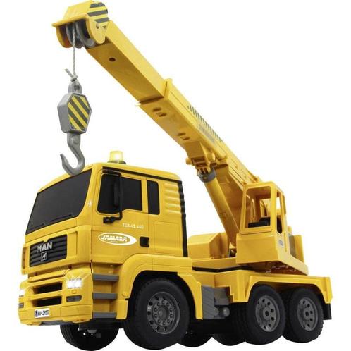 RC mobiele kraan Jamara 1:20 RTR 33cm, Hobby en Vrije tijd, Modelbouw | Radiografisch | Overige, Nieuw, Verzenden