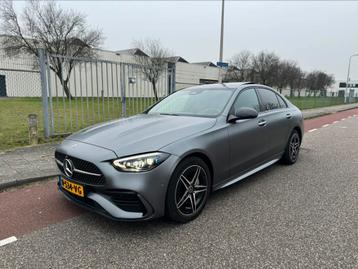 Mercedes-Benz C300 AMG Plug-in Hybride 313pk Matt Grijs VOL! beschikbaar voor biedingen