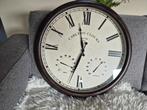 Carlton Clocks Wandklok met Thermometer & Hygrometer, Ophalen of Verzenden, Zo goed als nieuw, Analoog, Wandklok