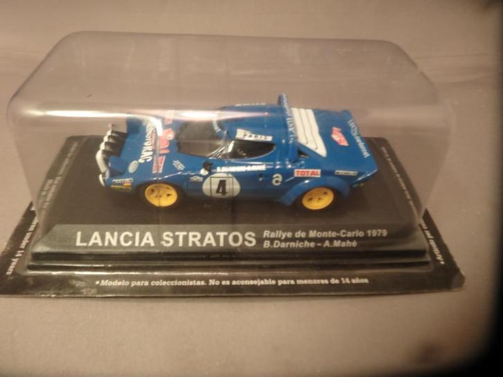 Lancia Stratos Rallye Monte-Carlo 1979 - 1:43, Hobby en Vrije tijd, Modelauto's | 1:43, Nieuw, Auto, Overige merken, Ophalen of Verzenden