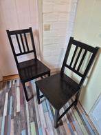 Twee ikea eetkamerstoelen, Ophalen, Gebruikt, Twee, Bruin