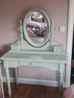 Oud grenen brocante kaptafel, Huis en Inrichting, Tafels | Kaptafels, Ophalen, Zo goed als nieuw, Hout, 50 tot 100 cm