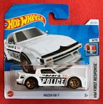 Hot Wheels Mazda RX-7 Police Hotwheels wit, Ophalen of Verzenden, Nieuw, Auto