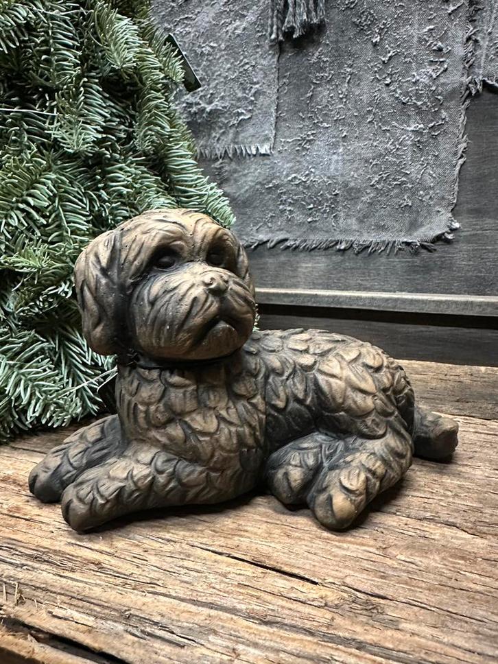 Brynxz hondje liggend 2026, Verzamelen, Beelden en Beeldjes, Nieuw, Dier, Ophalen of Verzenden