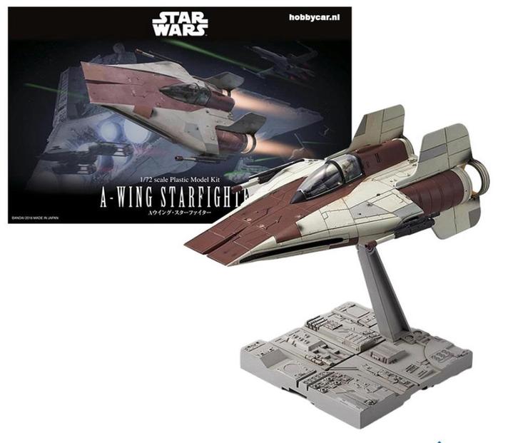 1210  A-Wing Starfighter (Bandai), Hobby en Vrije tijd, Modelbouw | Overige, Nieuw, 1:50 tot 1:144, Ophalen of Verzenden
