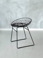 Pastoe KM05 draadkruk Cees Braakman vintage design krukje, Ophalen, Gebruikt, Staal, Pastoe