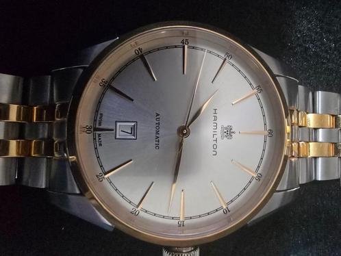 Hamilton H42451, Sieraden, Tassen en Uiterlijk, Horloges | Heren, Zo goed als nieuw, Polshorloge, Overige merken, Staal, Overige materialen