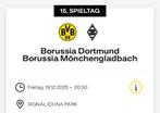 Borussia Dortmund - Borussia Mönchengladbach tickets, Tickets en Kaartjes, Twee personen, Februari