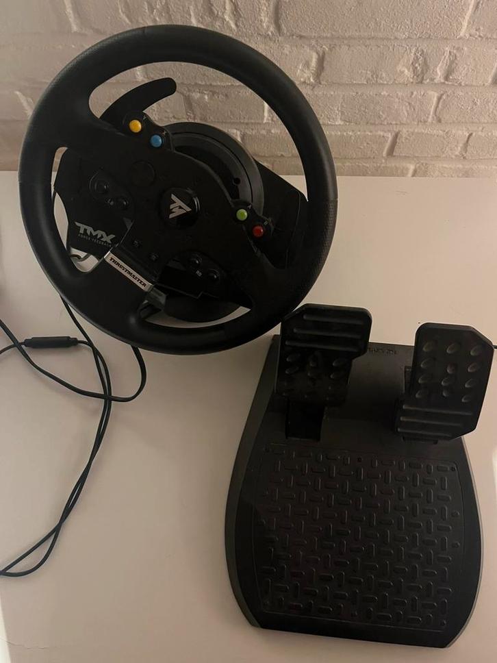 Race Stuurtje Xbox, Spelcomputers en Games, Spelcomputers | Xbox | Accessoires, Zo goed als nieuw, Xbox Original, Stuurtje of Sportattribuut