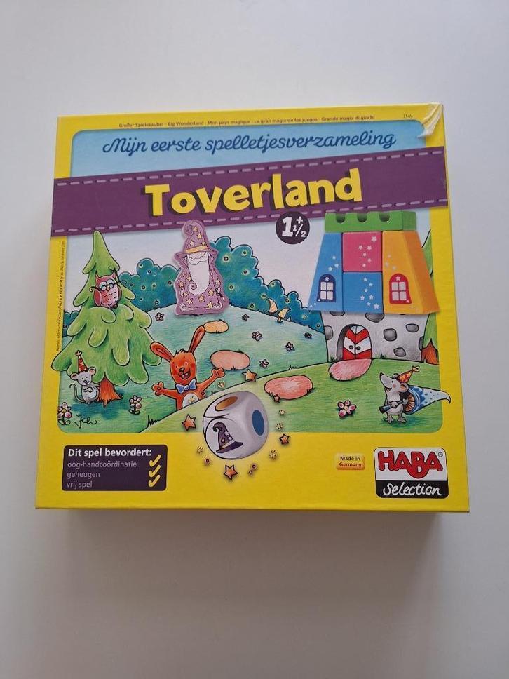 HABA, Toverland, Hobby en Vrije tijd, Gezelschapsspellen | Bordspellen, Zo goed als nieuw, Een of twee spelers, Drie of vier spelers