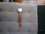heren horloge antiek., Overige merken, Leer, Polshorloge, Ophalen of Verzenden