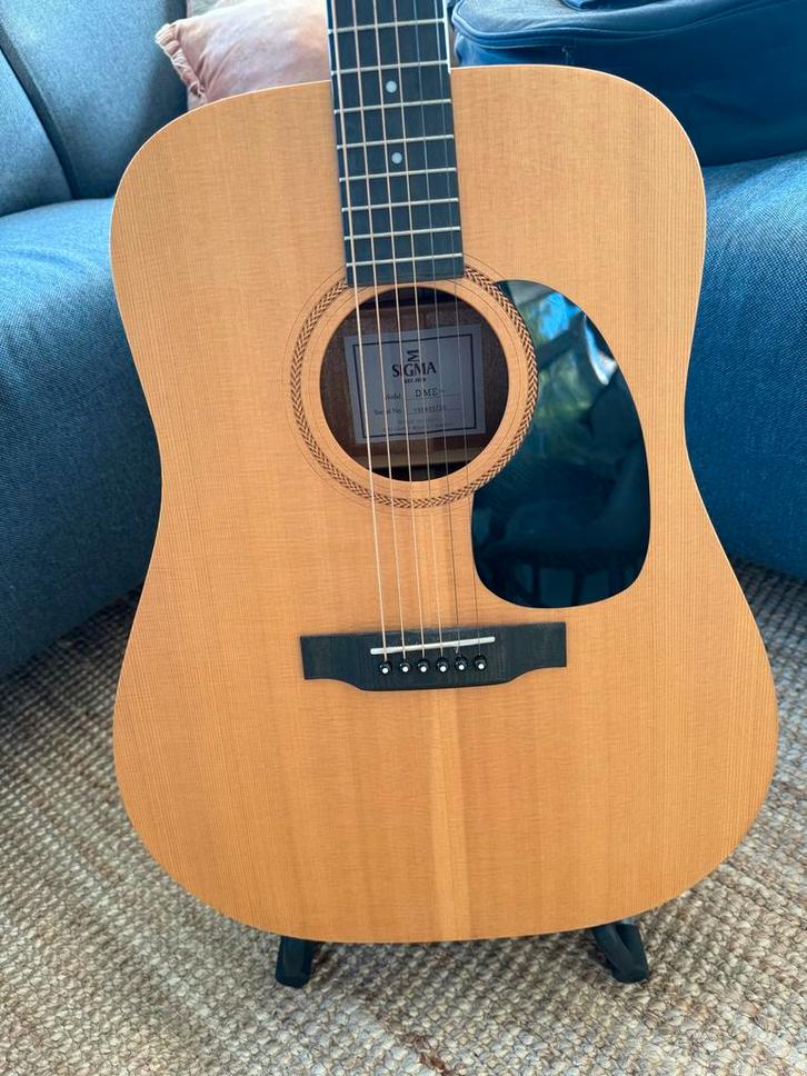 Sigma Dreadnaught DME+ Akoestische Gitaar, Muziek en Instrumenten, Snaarinstrumenten | Gitaren | Akoestisch, Gebruikt, Western- of Steelstringgitaar