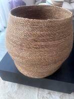 Zara Home Mand - Riet, Huis en Inrichting, Woonaccessoires | Schalen en Manden, Ophalen, Mand, Rond, Zo goed als nieuw