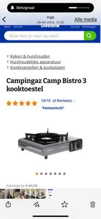 Campinggaz kooktoestel Bistro 3 nieuw, Caravans en Kamperen