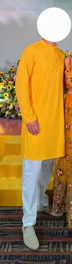 Yellow Kurta Set (2-piece), Ophalen of Verzenden, Zo goed als nieuw