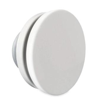 2x toevoerventiel staal aansluitdiameter 125mm  WIT RAL 9016 beschikbaar voor biedingen