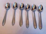6x mokka lepeltjes GERO Zilmeta - Lengte 9 cm, Antiek en Kunst, Ophalen of Verzenden