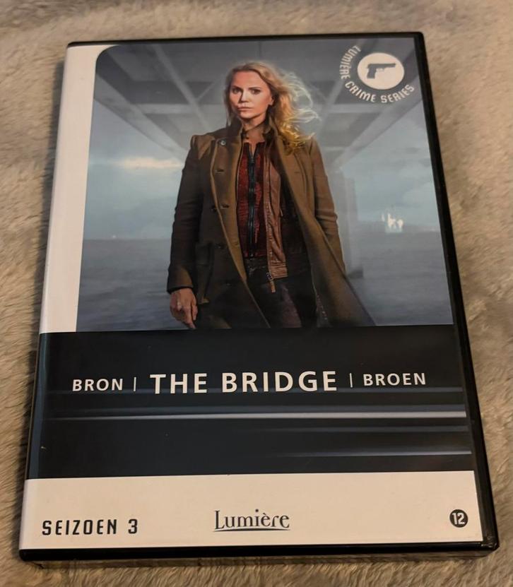 The Bridge Seizoen 3 op Dvd. Compleet en netjes, Cd's en Dvd's, Dvd's | Tv en Series, Zo goed als nieuw, Vanaf 12 jaar, Ophalen of Verzenden