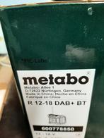 Metabo r 12 18 dab +bt, Ophalen, Nieuw, Bouwradio