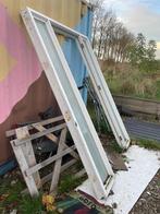 deurpost hout met deur, Gebruikt, Binnendeur, 200 tot 215 cm, Hout