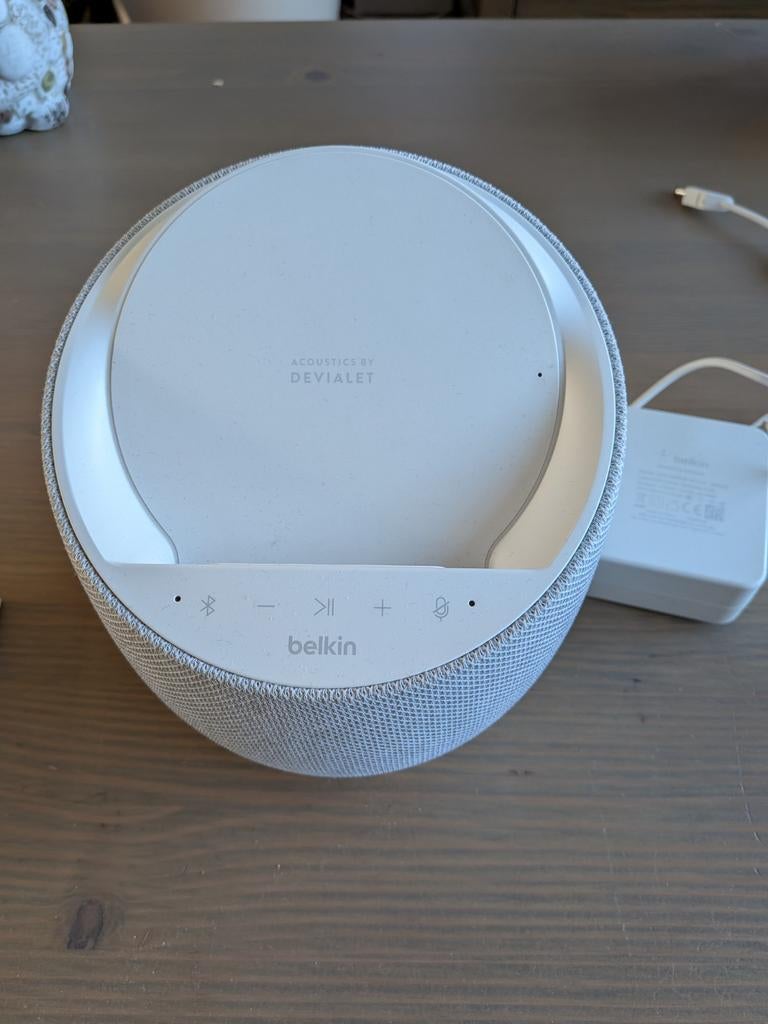 Belkin slimme speaker met Devialet audio, Audio, Tv en Foto, Luidsprekers, Zo goed als nieuw, Overige typen, 60 tot 120 watt, Overige merken