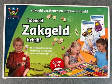 Het Zakgeldspel Hoeveel Zakgeld heb jij?| Bordspel groep 3–6 beschikbaar voor biedingen