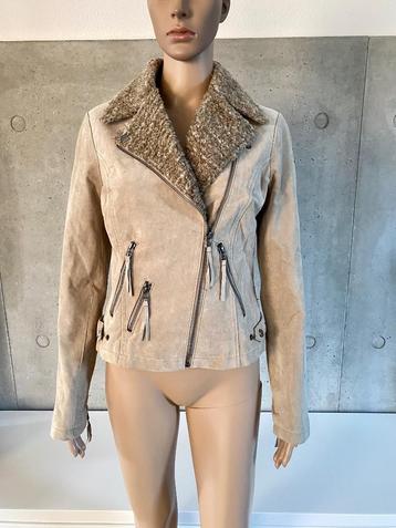 H78 Nieuw: Promiss mt. L=42 echt suede-leren jas winter jack beschikbaar voor biedingen