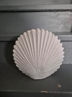 Nieuw Schelp Vaas, Huis en Inrichting, Woonaccessoires | Vazen, Ophalen, Steen, Wit, Nieuw