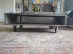 Betonnen salontafel op wielen large (Loods 5), Ophalen, Overige materialen, Gebruikt, 100 tot 150 cm