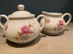 Mosa old roses melk en suiker stel / set Maastricht, Antiek en Kunst, Ophalen of Verzenden