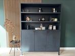 Zwarte eikenhouten kast!, Huis en Inrichting, Kasten | Dressoirs, Ophalen, 25 tot 50 cm, Eikenhout