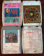 Stereo 8 track  muziek.    4 stuks, Ophalen of Verzenden, Gebruikt, 2 t/m 25 bandjes