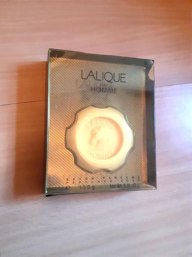 Lalique pour hommes luxe geparfumeerde zeep extra groot, Ophalen, Nieuw, Bad & Douche