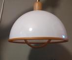Grote vintage 70s mushroom plafondlamp, Ophalen of Verzenden, Zo goed als nieuw, Minder dan 50 cm