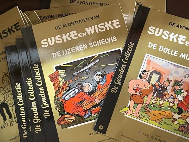 16x Suske en Wiske albums (uit Golden Collection), Boeken, Stripboeken, Zo goed als nieuw, Meerdere stripboeken, Ophalen of Verzenden