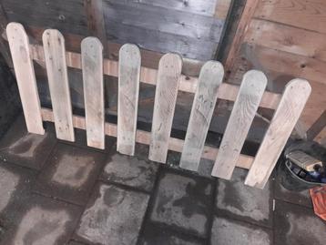 Houten Tuinhekje 60x138 op bestelling verkrijgbaar. beschikbaar voor biedingen